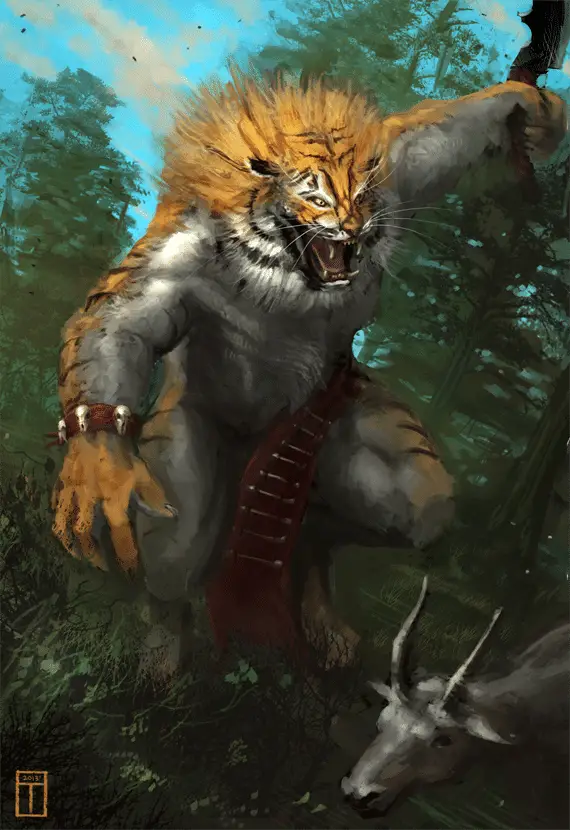 Werecat Dnd 5E Stats.