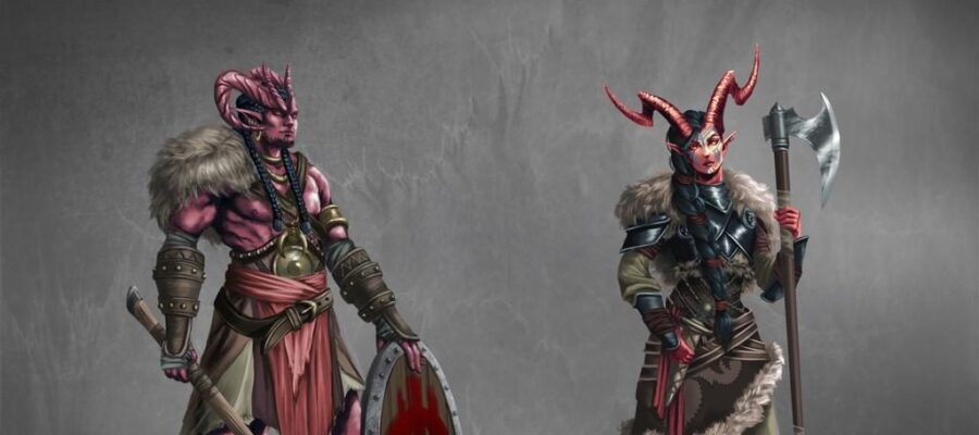 D&D 5e barbarian feats tieflings