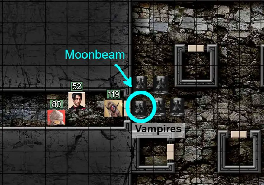 using moonbeam at a chokepoint