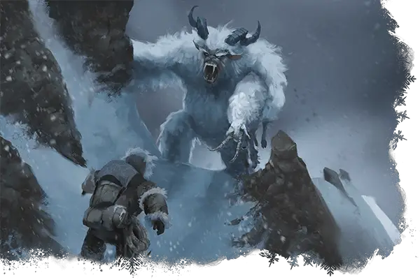 Rime of the Frostmaiden Yeti