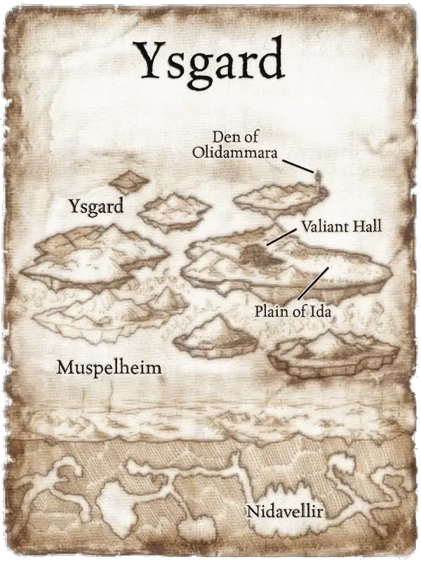 Ysgard, Manual of the Planes 3rd edition.