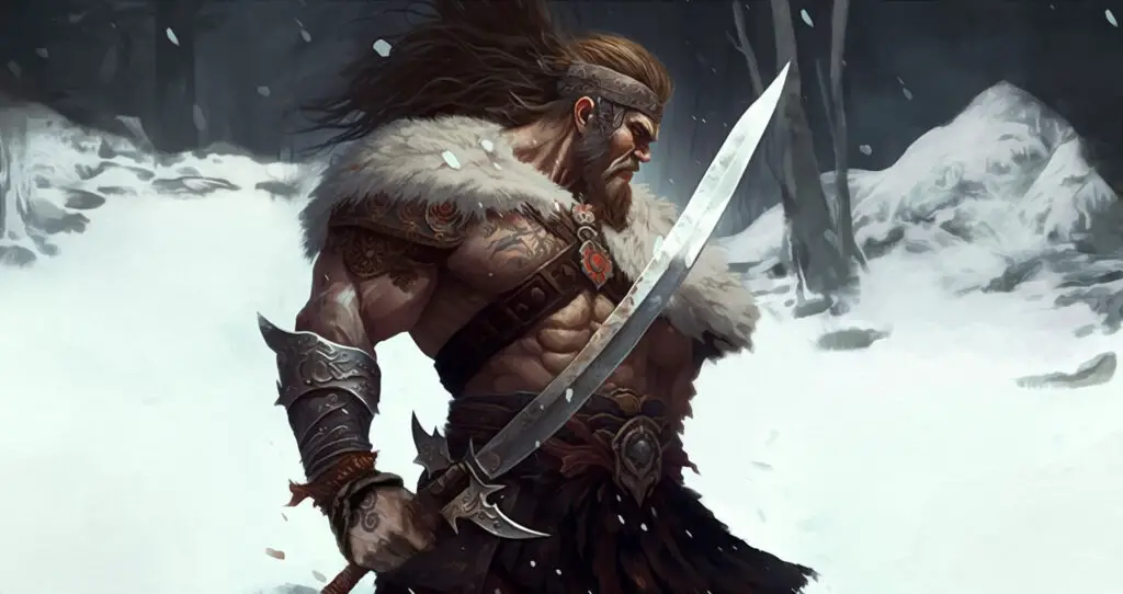 D&D 5e barbarian guide hero