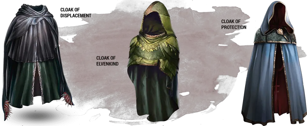magic item cloaks