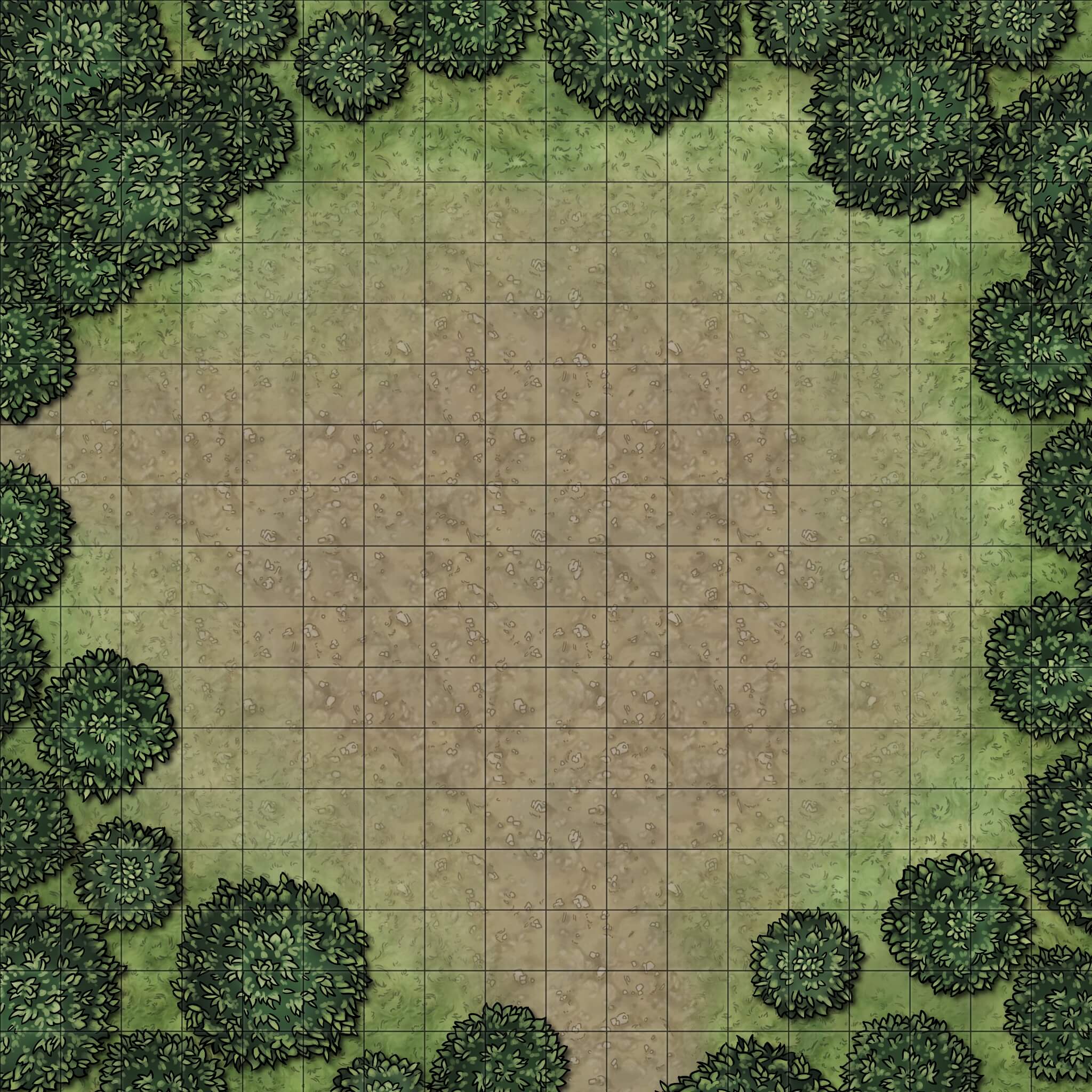 Forest Clearing Map