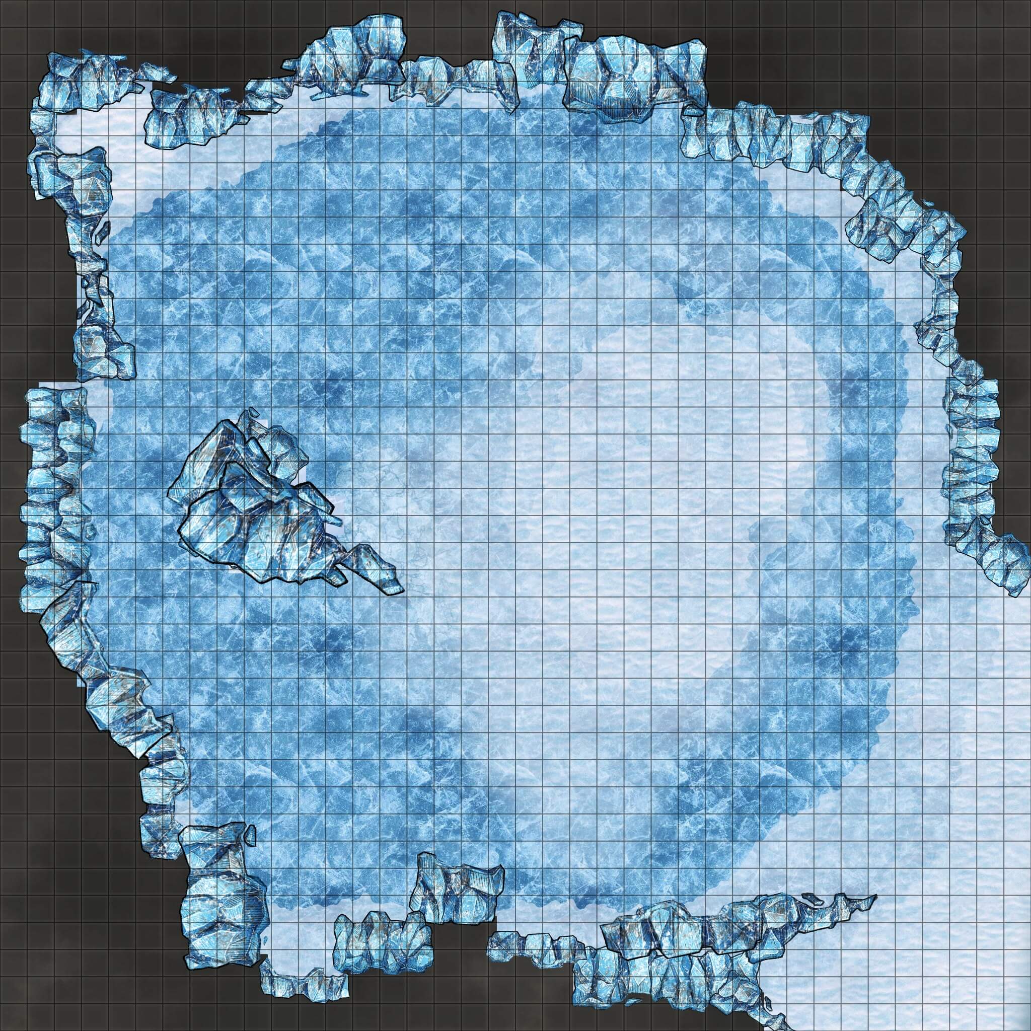 White Dragon Ice Cavern Lair