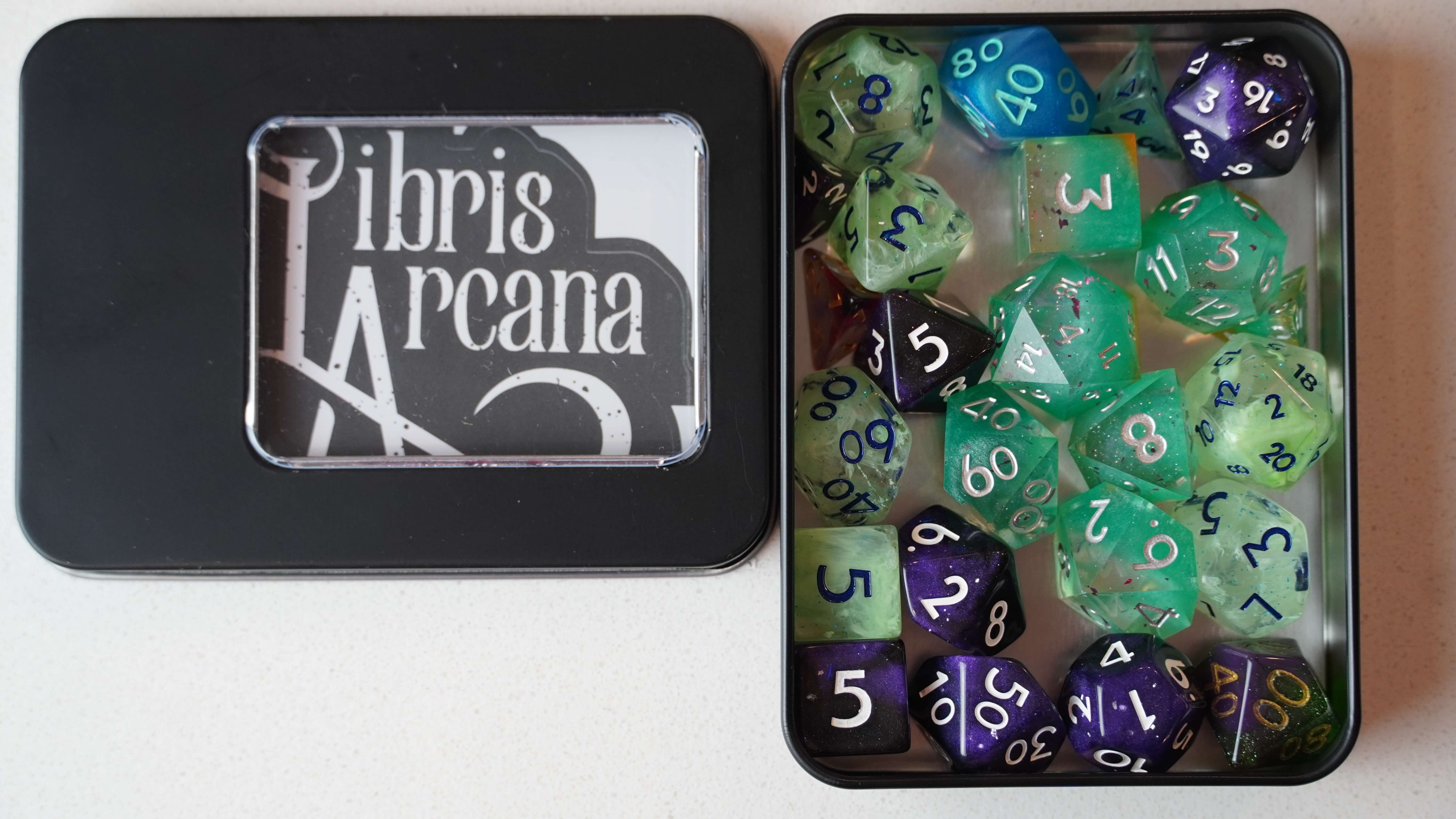 Libris Arcana subscription dice